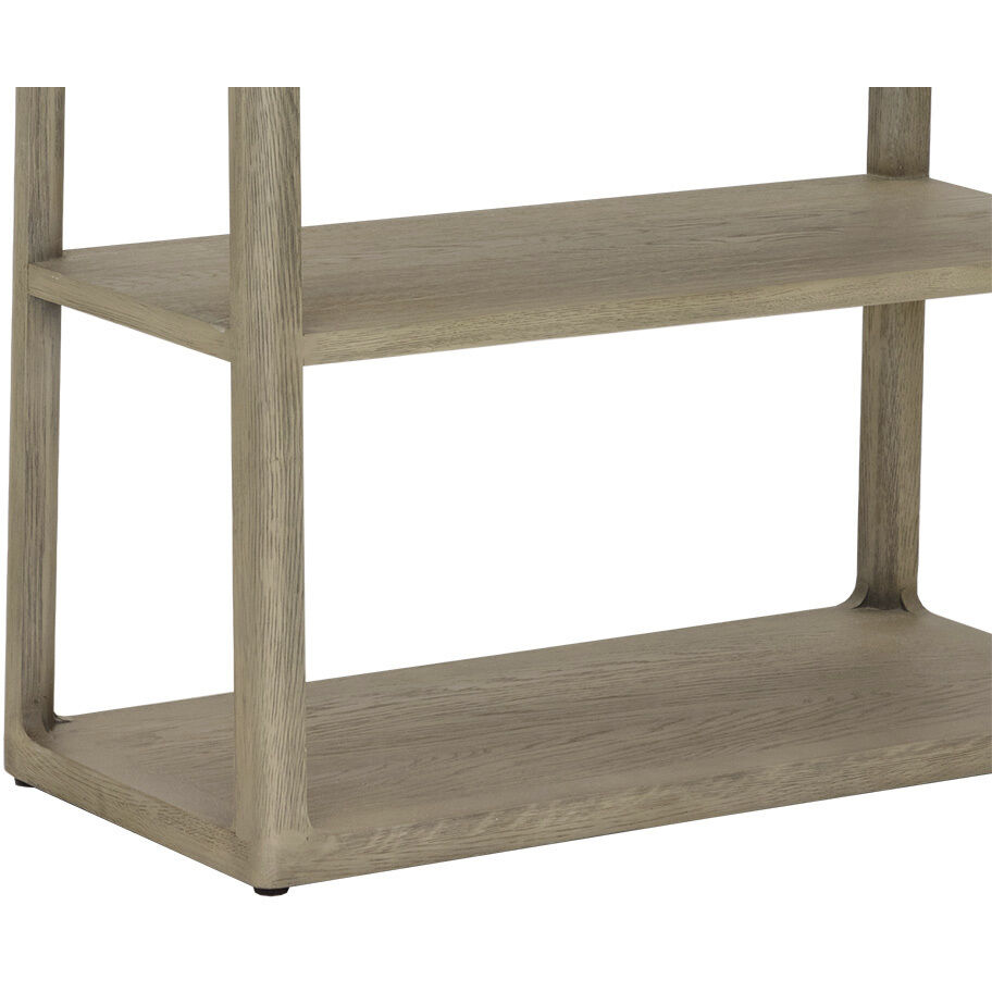 Doncaster Smoke Grey Bookcase, Large